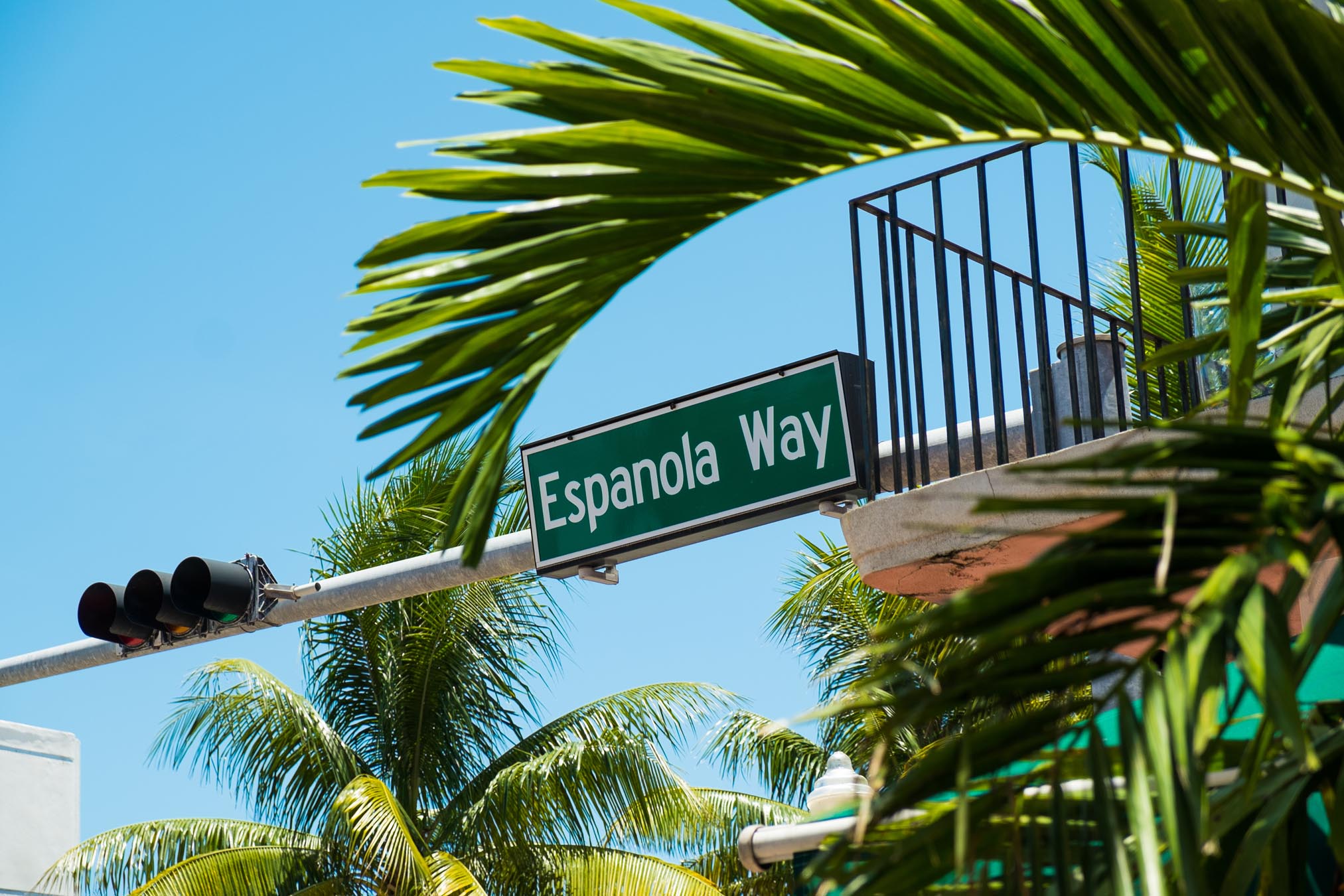 Espanola Way sign